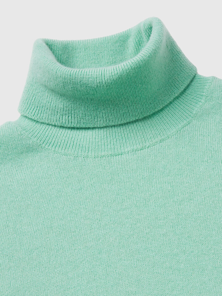 TURTLE NECK SWEATER Women image number 3